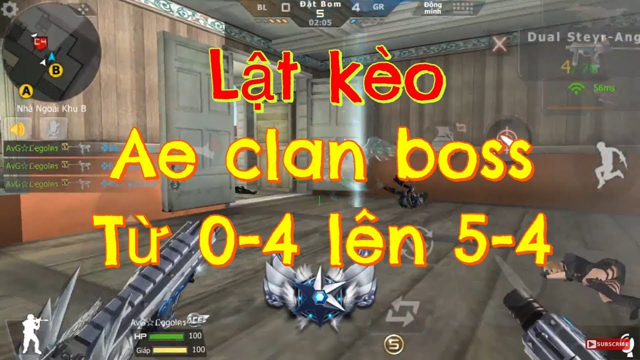 CrossFire Legend: GẶP TEAM BOS MAX// LẬT KÈO NHANH NHƯ TRONG PHIM