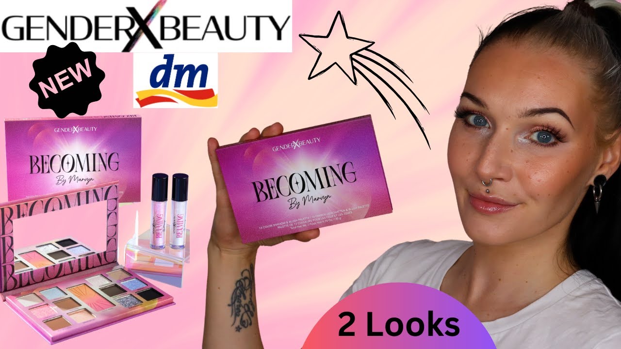NEU! GenderXBeauty Becoming Kollektion by ‪@Marvyn Macnificent  I Tutorial I Drogerie I Review