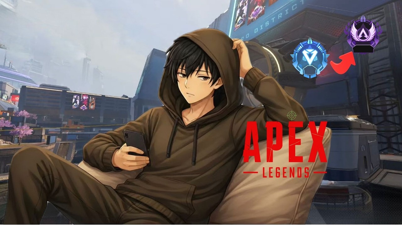 【APEX】人生初マスターまであと300‼盛れることを信じていきます‼集中‼【#ヨルカゼ #初見さん大歓迎#諦めない気持ち】