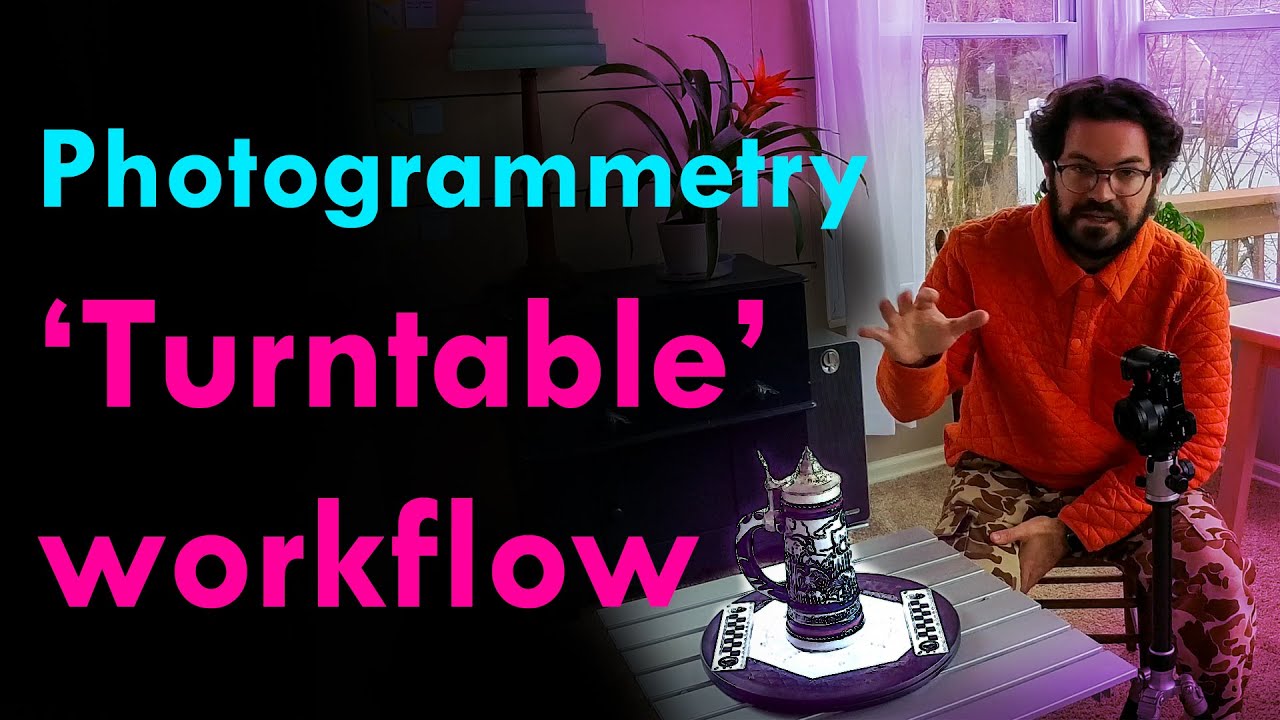 Photogrammetry Turntable Workflow - Agisoft Metashape and ZBrush