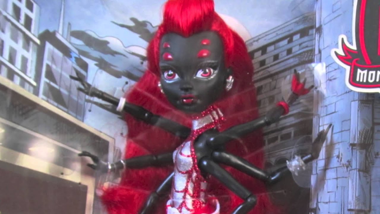 Webarella (Wydowna Spider) In Box! *Monster High Mattel Official*