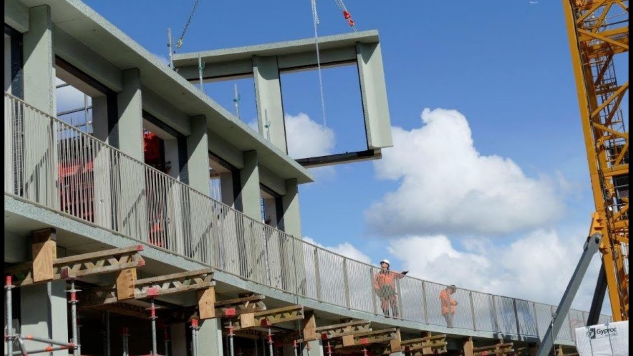 Een kijkje op de bouw van De Jakoba in Overhoeks met onder andere 135 sociale huurwoningen
