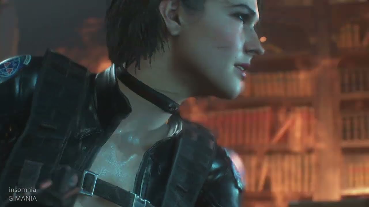 Jill BSAA Catsuit vs Rocket Nemesis MOD 4K Resident Evil 3 Remake