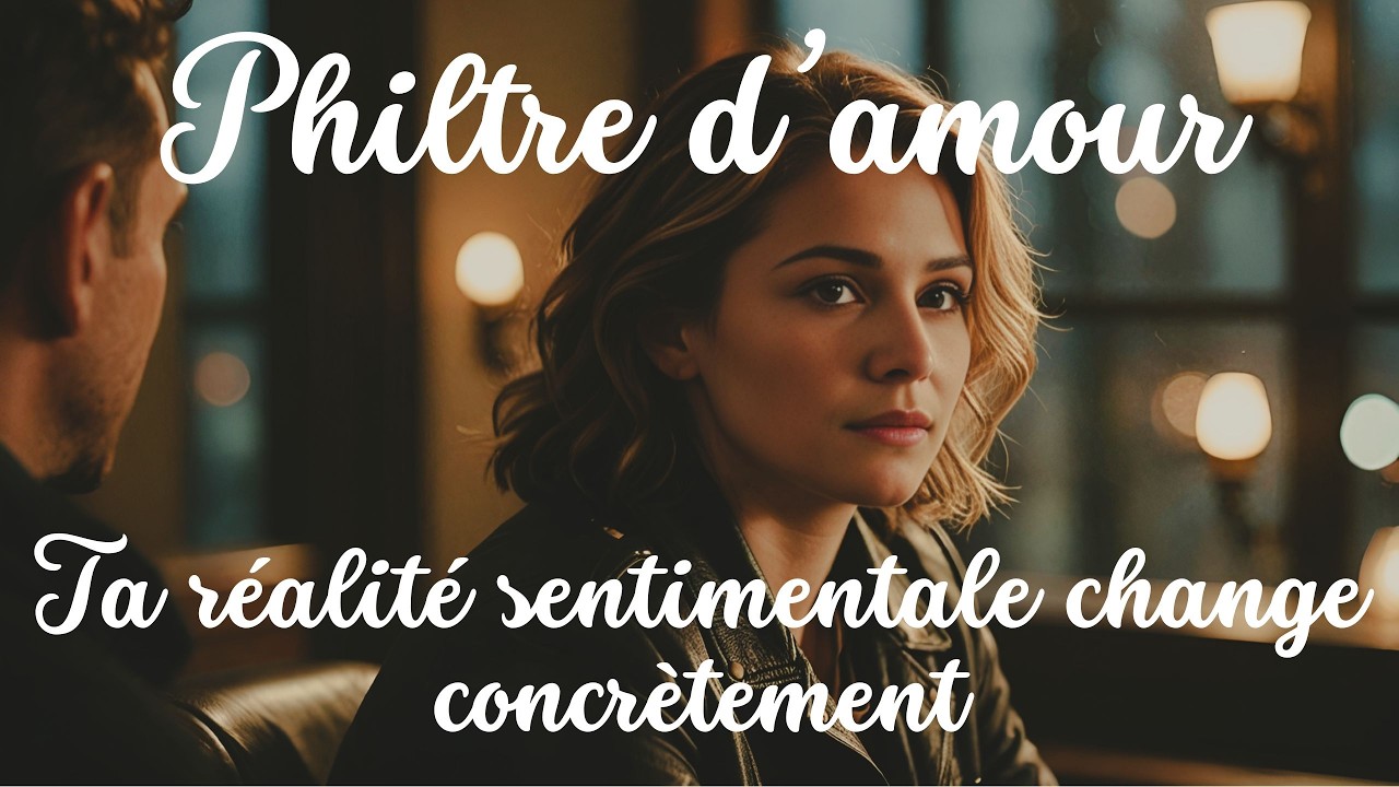 Philtre d'amour : Ta réalité sentimentale change concrètement