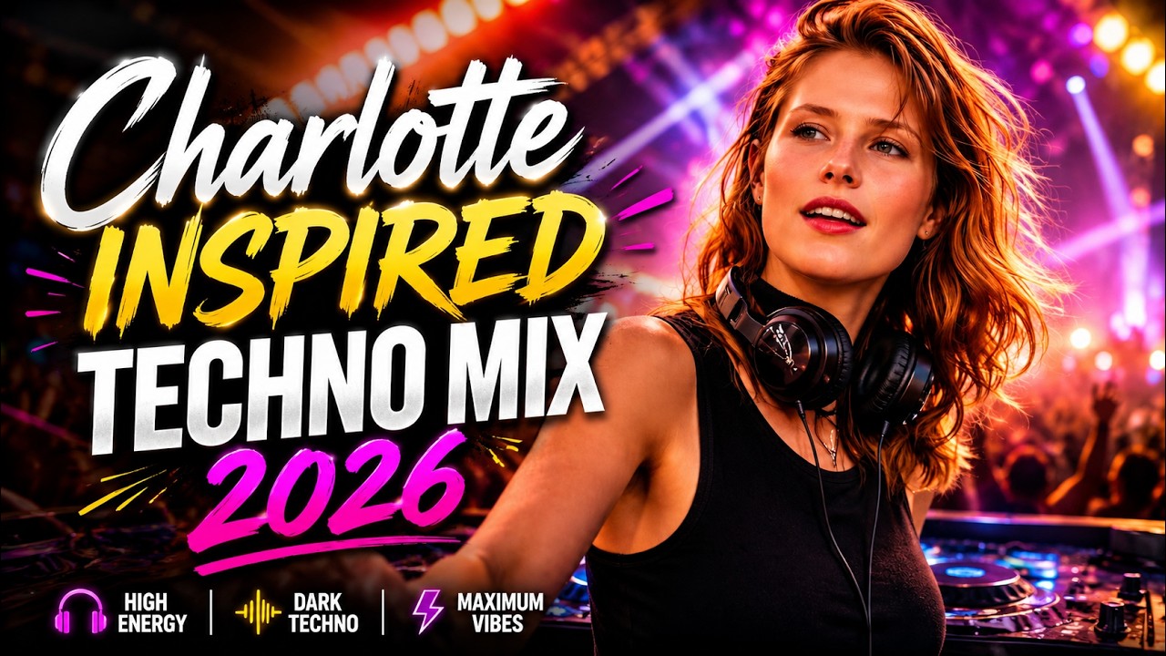 🔥 CHARLOTTE INSPIRED Techno Mix 2026 | Hypnotic Beats & Pure Energy🔥
