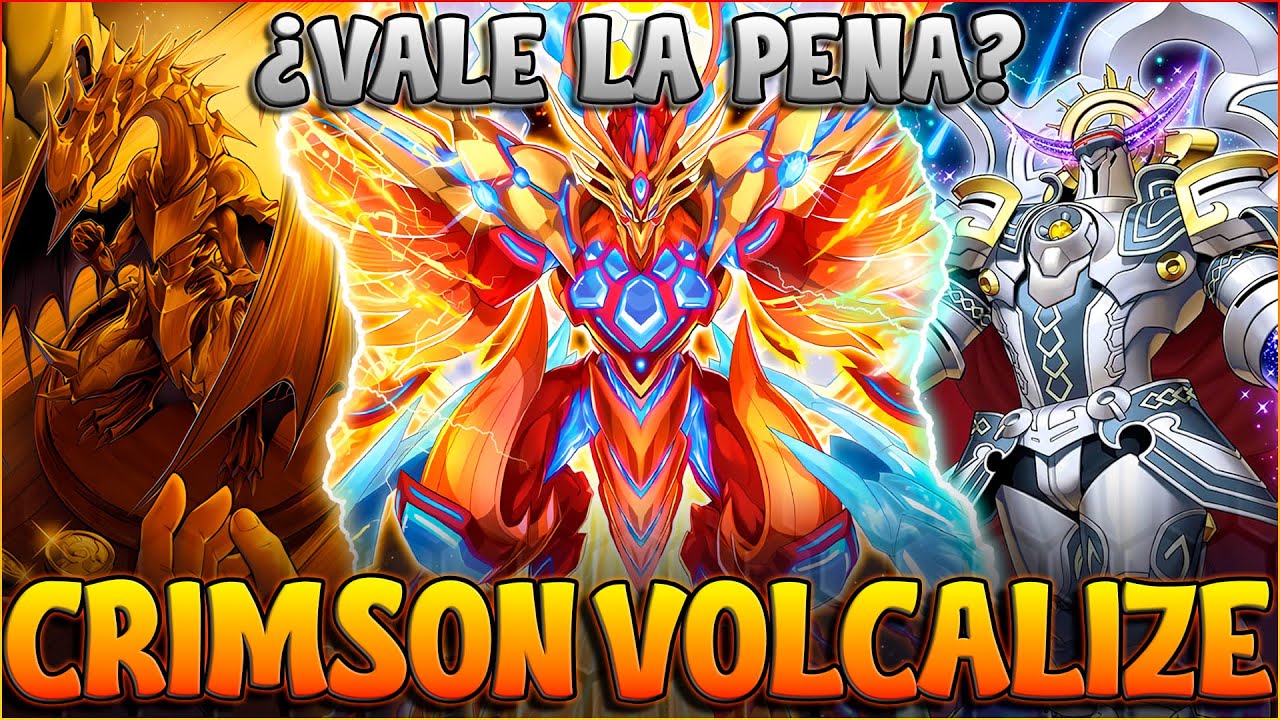 MEGA ULTRA POLLO LLEGO A RUSH DUEL | REVIEW CRIMSON VOLCALIZE | MILANESO OHDO