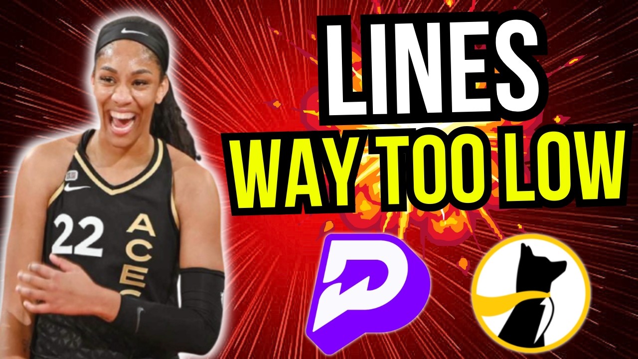 (4-0 победа всухую🧹) Лучшие прогнозы на матчи WNBA сегодня!! Четверг, 6 августа | PrizePicks и Un...