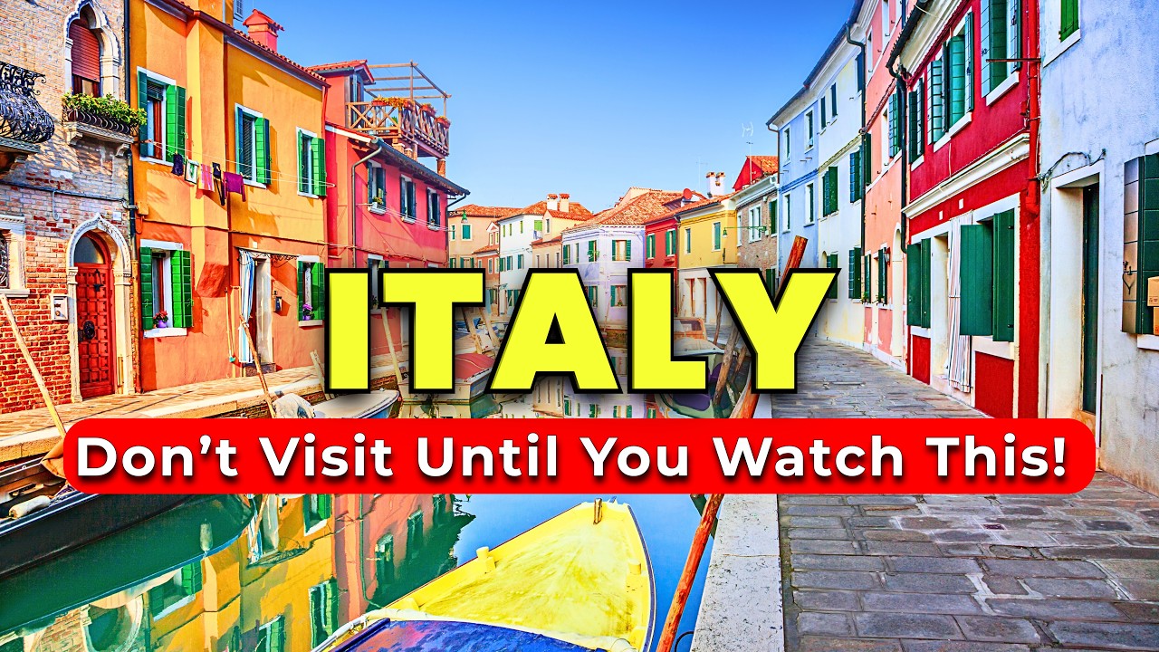 7 Best Places To Visit in Italy - Travel Guide 4K
