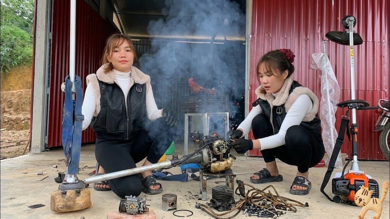 Demon Slayer Technique: From a scrap machine to a fully functional machine.