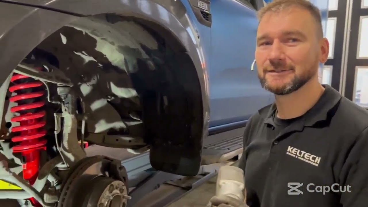 Pedders Suspension HD installation on Ford Ranger 2018