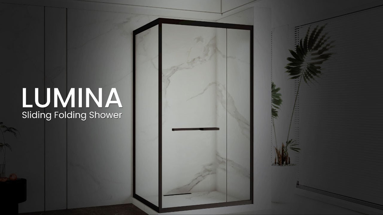 Ozone | LUMINA: Semi-Framed Sliding Folding Showers | Installation Guide