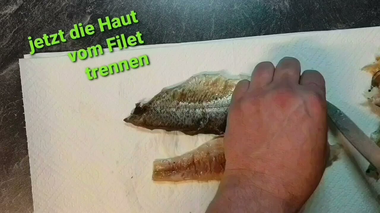 Ger&auml;ucherte Forelle schnell und einfach Filetieren - selbst f&uuml;r Anf&auml;nger geeignet.