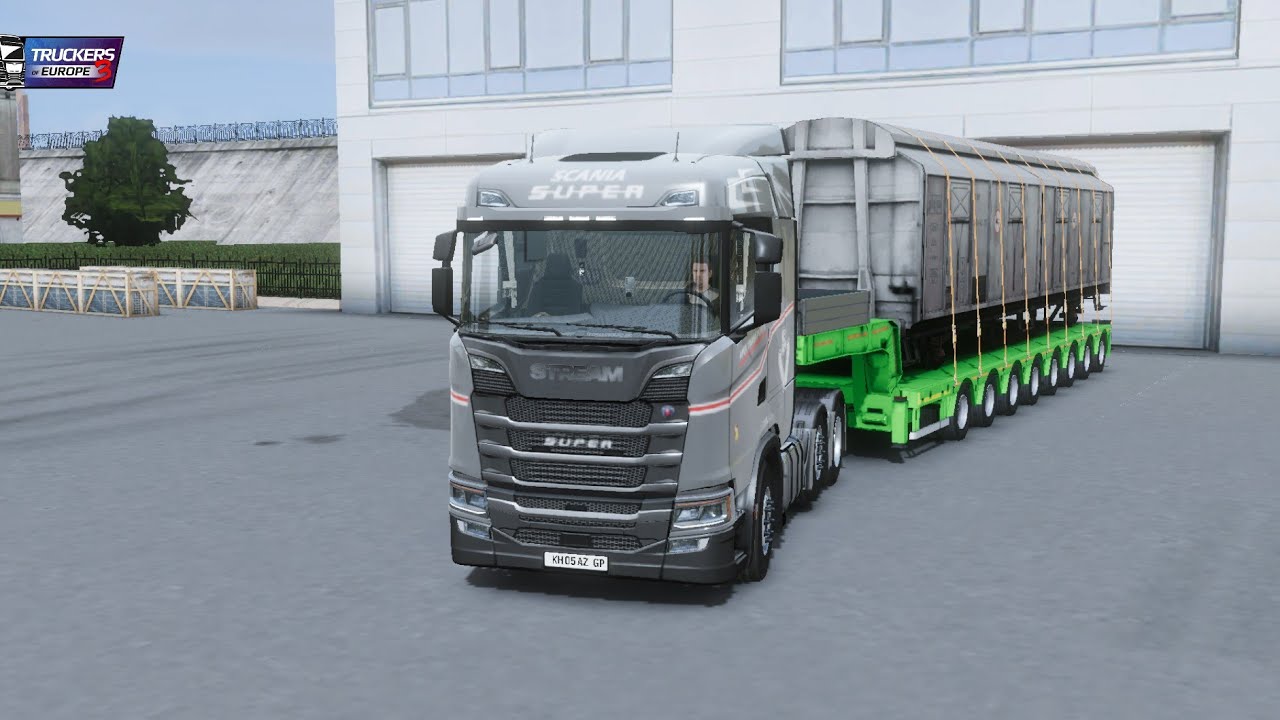 Pulling 72 Ton Wagon to Nuremberg - Clean Delivery ✅. - Realistic Driving 🚛