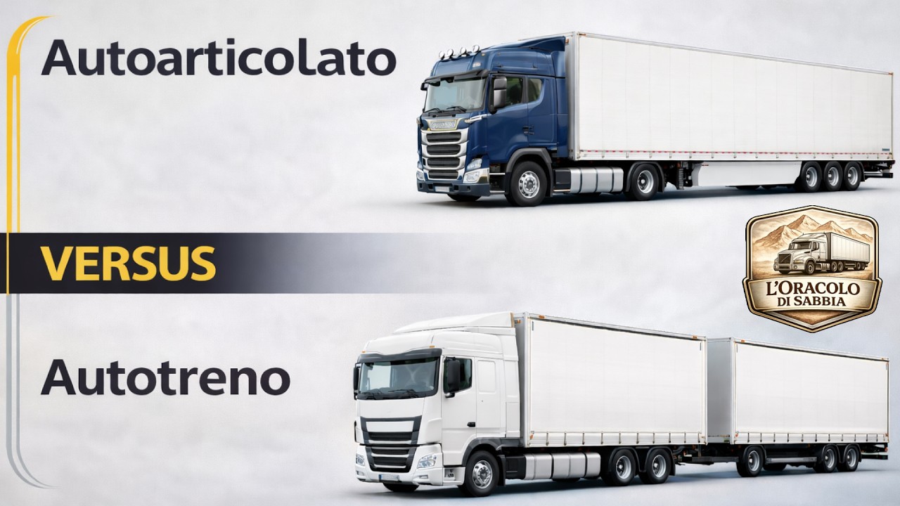 Cosa cambia tra Autotreno e Autoarticolato