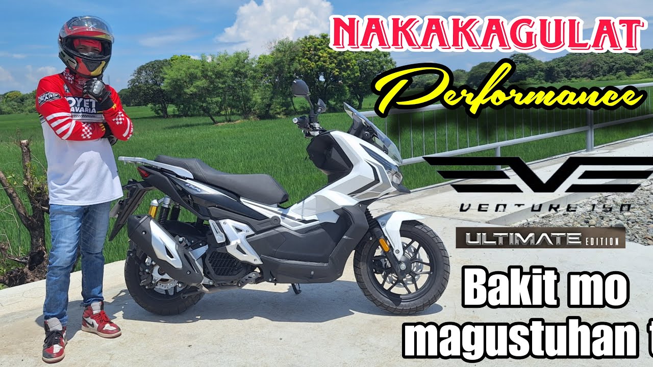 Grabe ‼️  Sarap I Ride ? Comfortable - Hi Tech  - HYBRID,  Impressive  ADV Scooter
