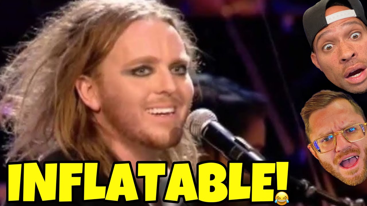 The BOYZ first TIME seeing - Inflatable You by Tim Minchin