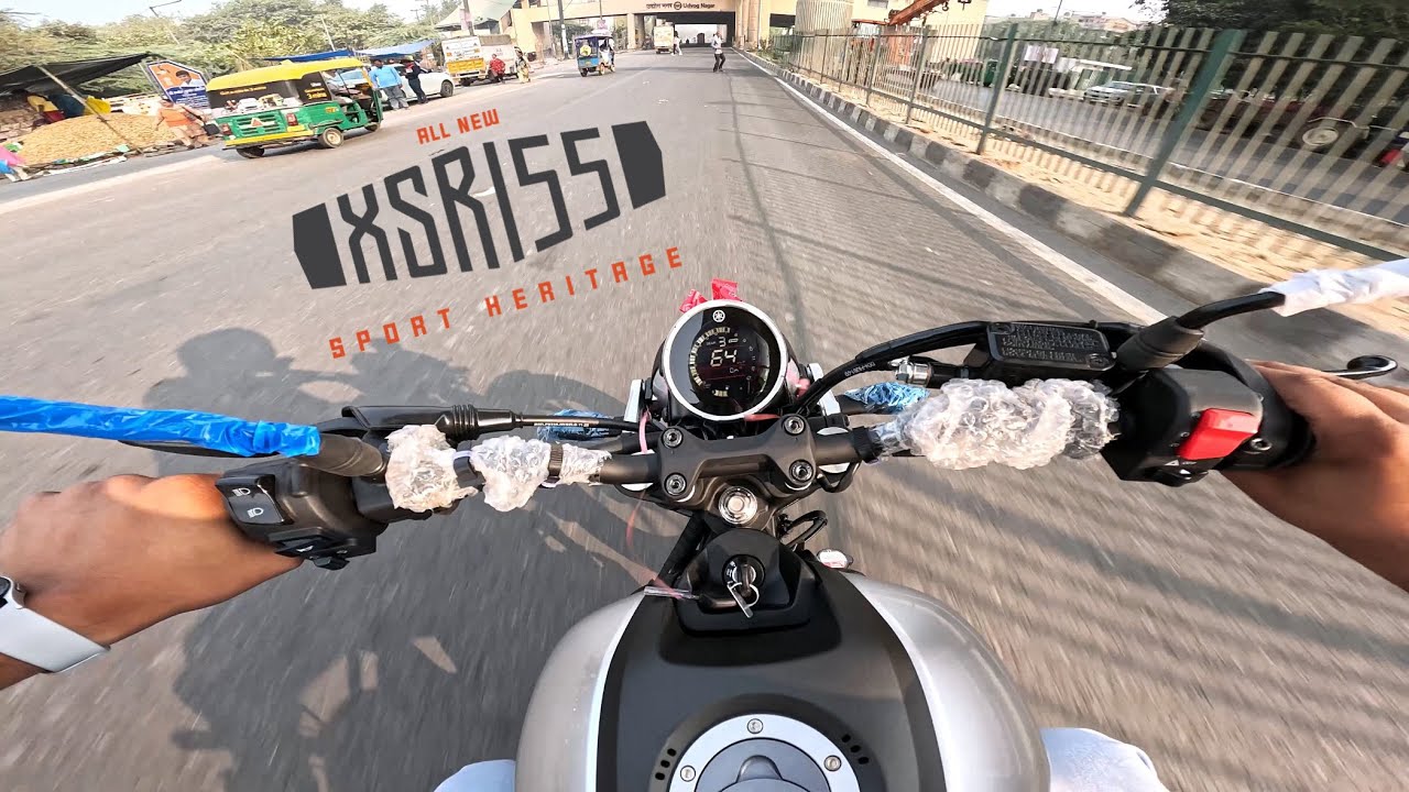 Yamaha XSR 155cc Detailed Ride Review: Vibrations, Mileage & Performance ? On Road Price ? 