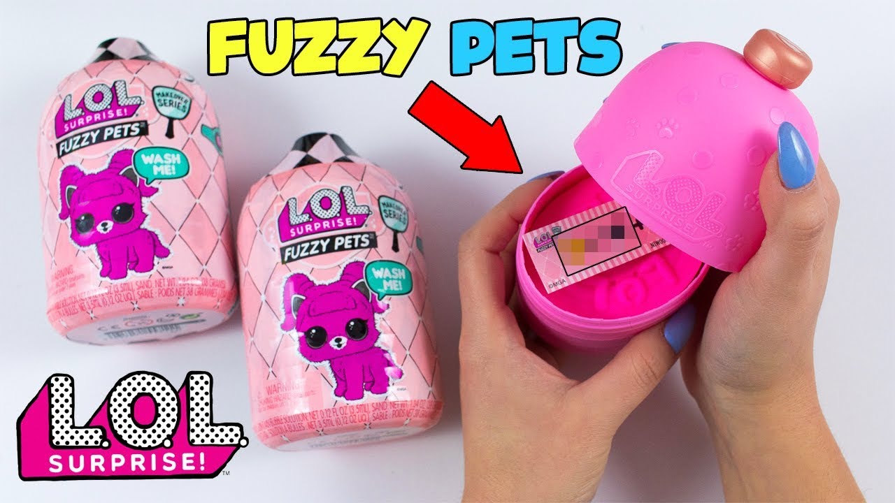 HO TROVATO LO STESSO INDIZIO PER DUE LOL SURPRISE FUZZY PETS!!