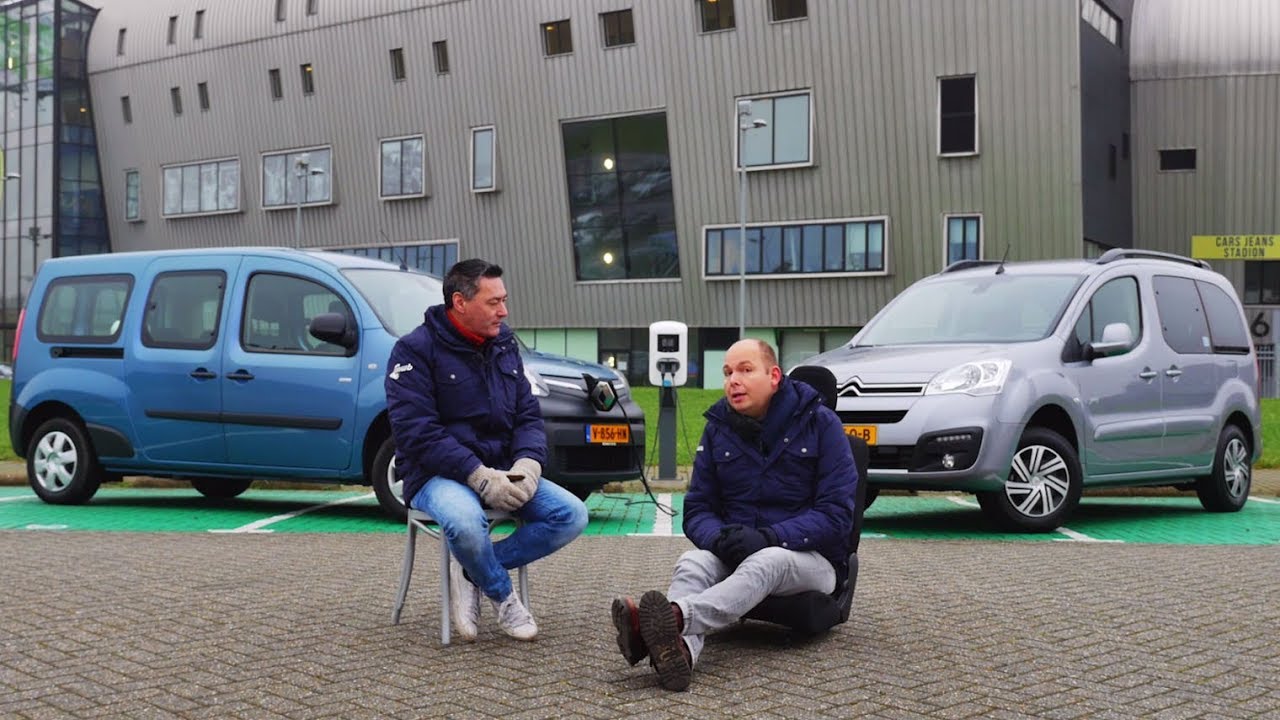 ANWB Dubbeltest Citroën e-Berlingo Multispace vs. Renault Kangoo Z.E. Maxi 33 2018