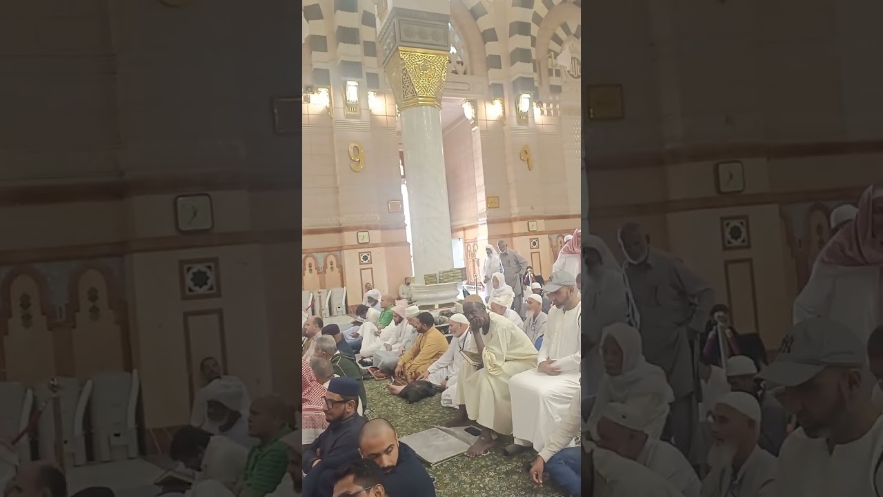 Azan in Masjid Al Nabawi Madinah