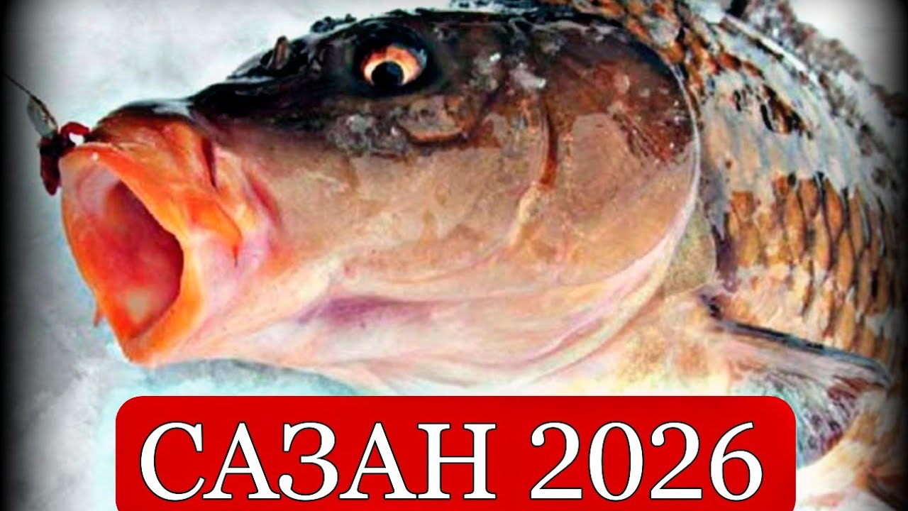 ПОВЕЗЛО!!! ПРИШЕЛ ДИКИЙ САЗАН!!! ДНЕПР ЗИМНЯЯ РЫБАЛКА 2026 #fishing #carpfishing #bigfish