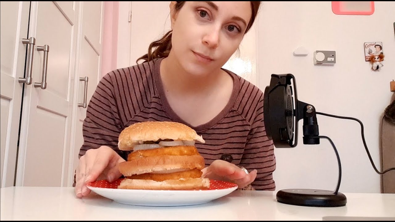 burger ASMR *no talking*