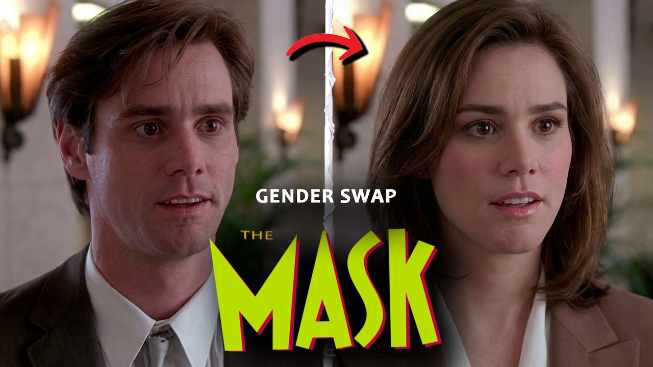 What If The Mask Swapped Genders? | AI Transformation 🎭💚