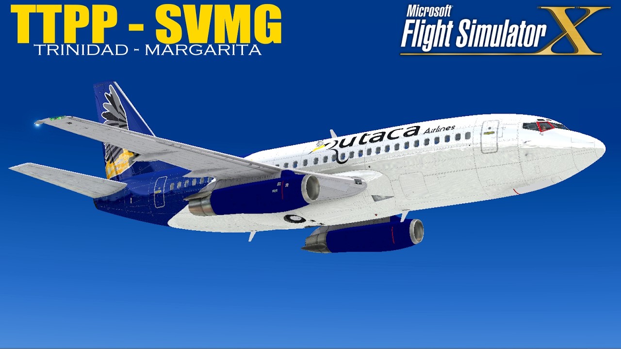 TTPP - SVMG | Rutaca Airlines | MILVIZ\Blackbird Simulations B737-200 | FSX Classic Ops