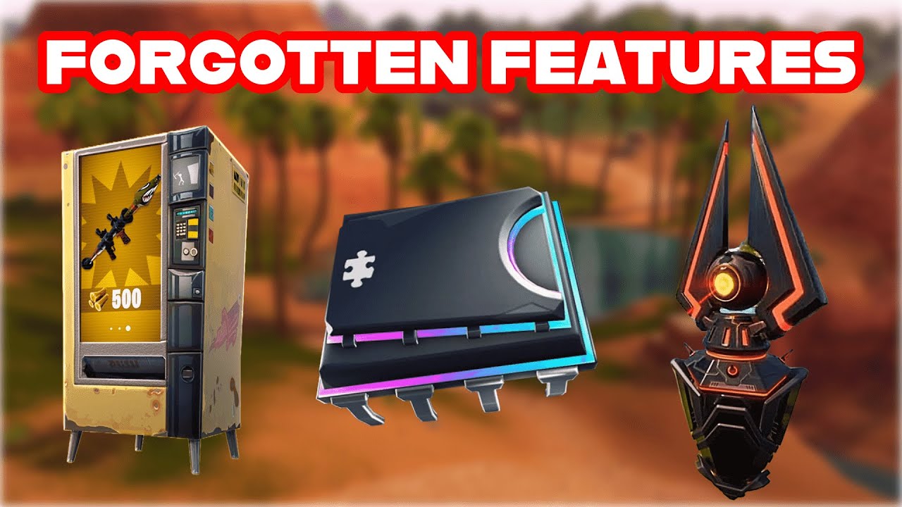 Revisiting Some of Fortnite's MOST FORGOTTEN FEATURES of ALL TIME...