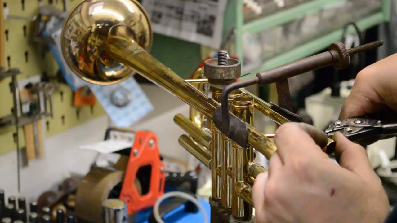 Reparación de trompeta Bach Stradivarius en C