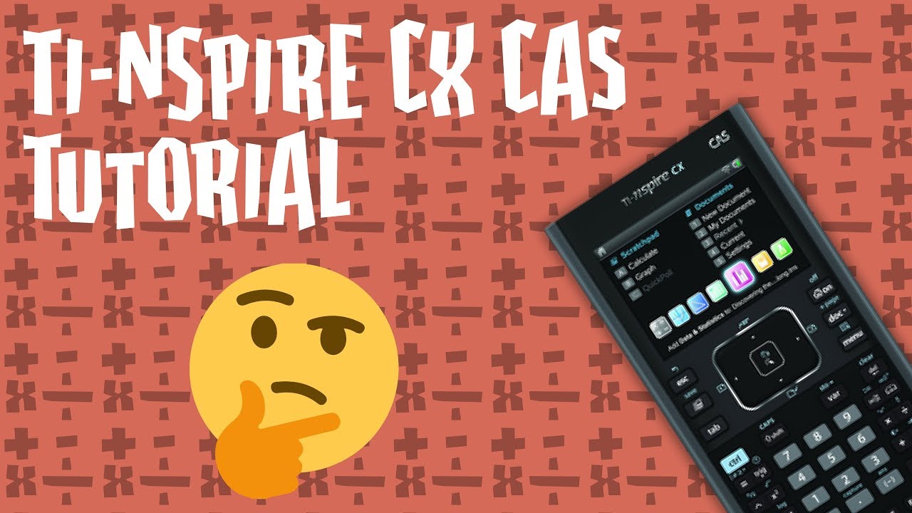 TI-Nspire CX CAS tutorial