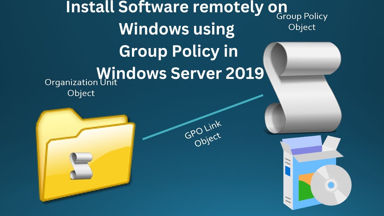 How to Deploy Software Using Group Policy in Windows Server 2019 | 2022 | Deploy MSI's through GPO