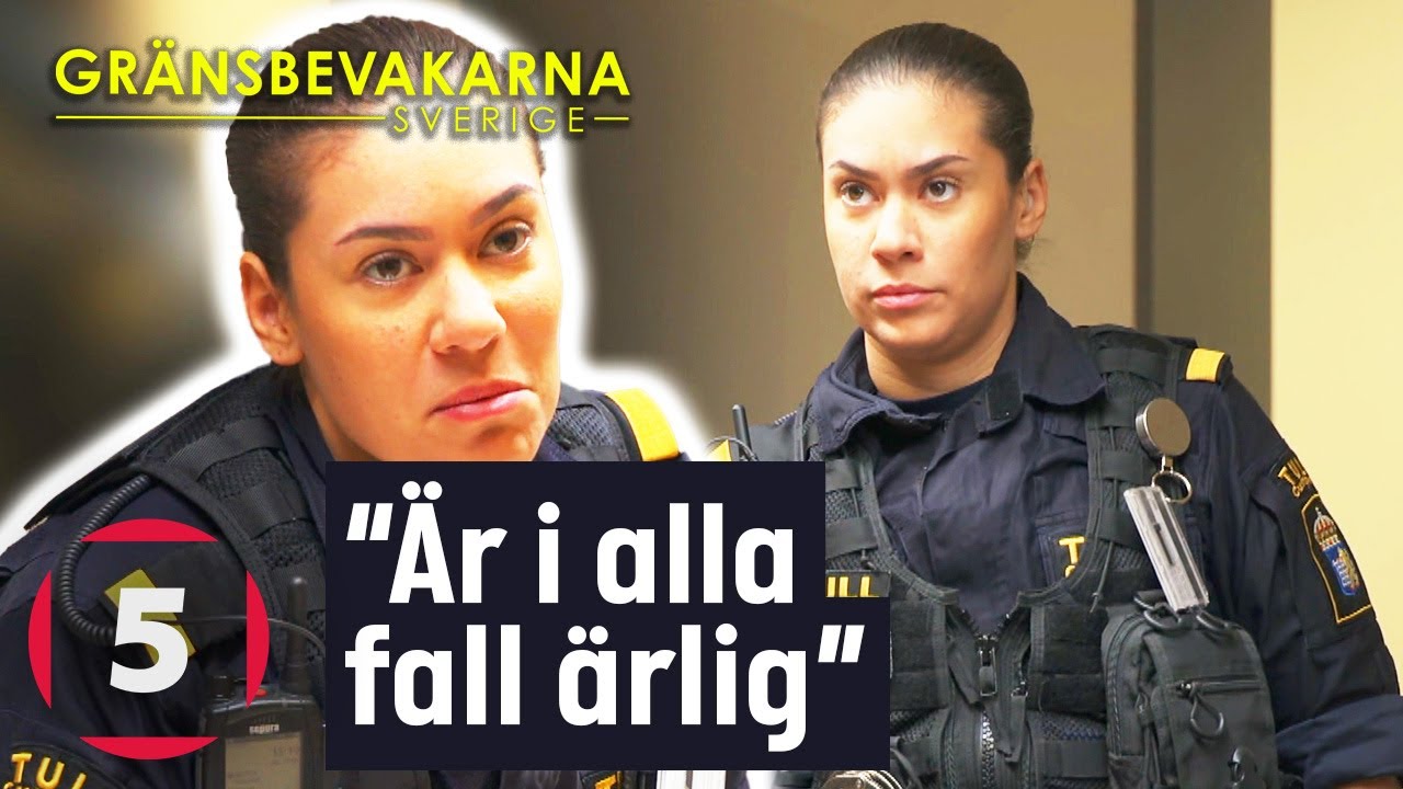 Ärlig narkotikasmugglare erkänner att han har smugglat tidigare | Gränsbevakarna Sverige | Kanal 5