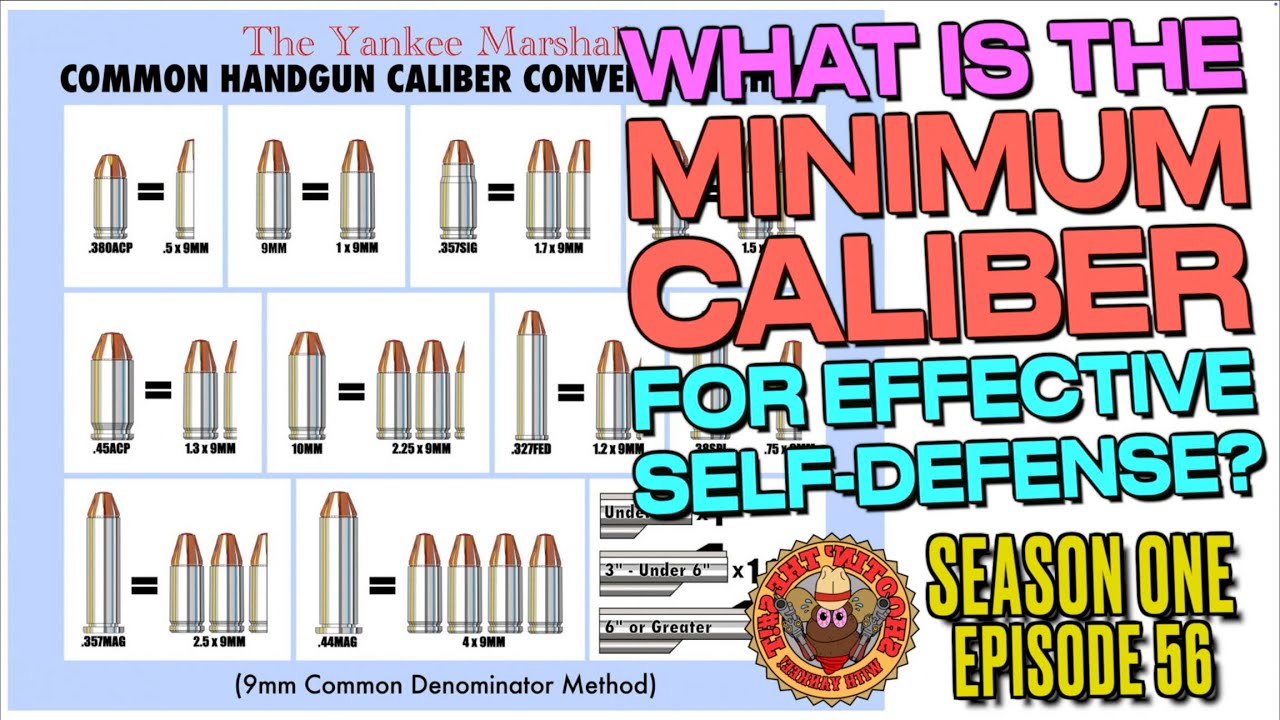 The Minimum Caliber for Effective Self-Defense?