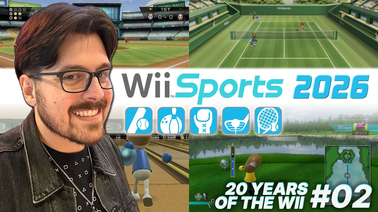 ИГРА НА WII 20 ЛЕТ СПУСТЯ - СПОРТ НА WII (ЧАСТЬ 2)