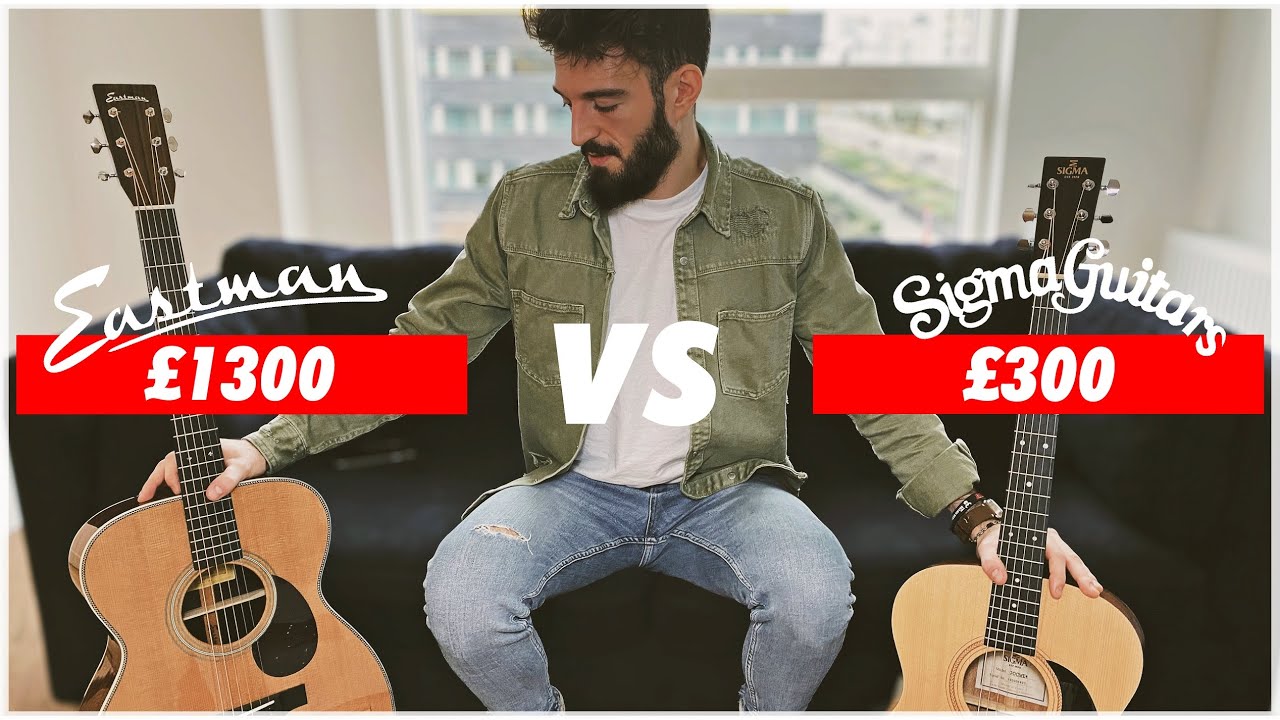 £1300 vs £300 | Expensive vs affordable | Acoustic guitar comparison