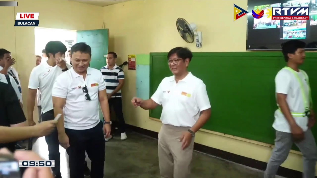 PBBM leads the 2025 Brigada Eskwela in Barihan Elementary School in Malolos, Bulacan