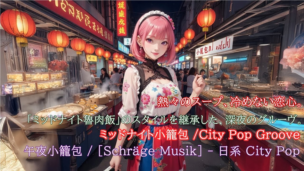 ミッドナイト小籠包 / [Schräge Musik] (Official Audio) - City Pop Groove