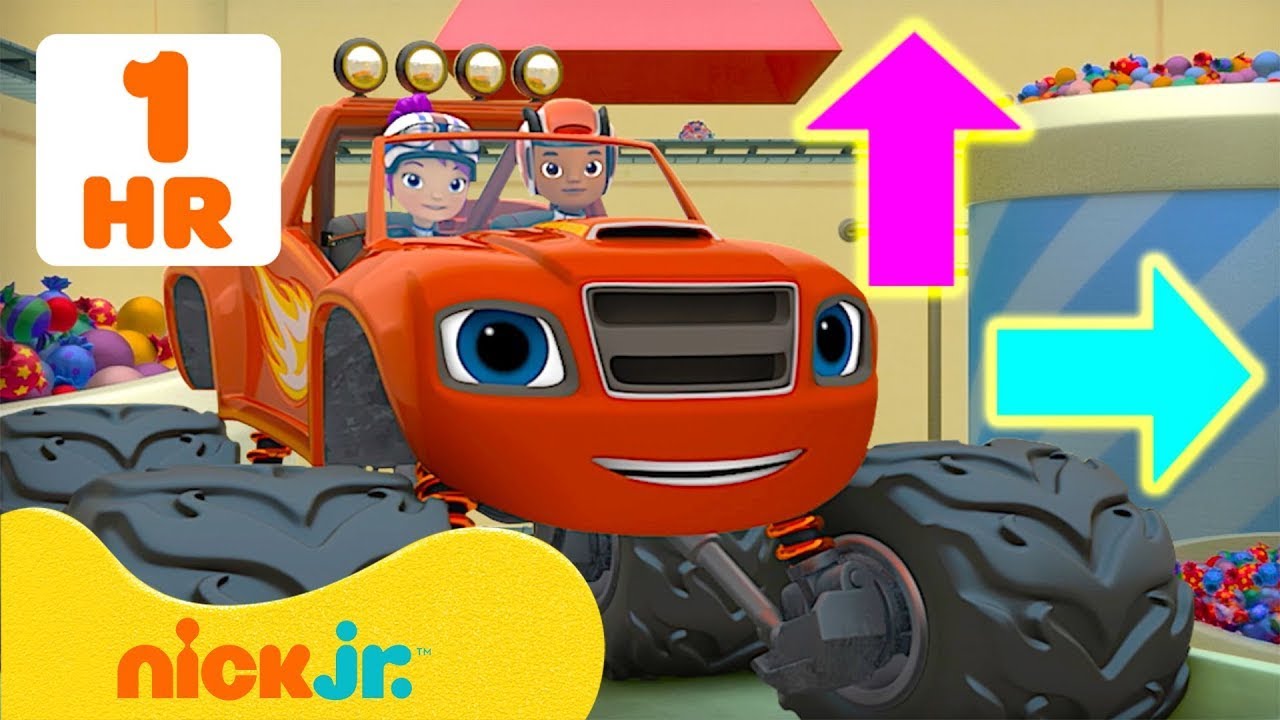 Blaze | 1 UUR LANG de beste reddingsacties & missies van Blaze met STEM! | Nick Jr. Nederlands
