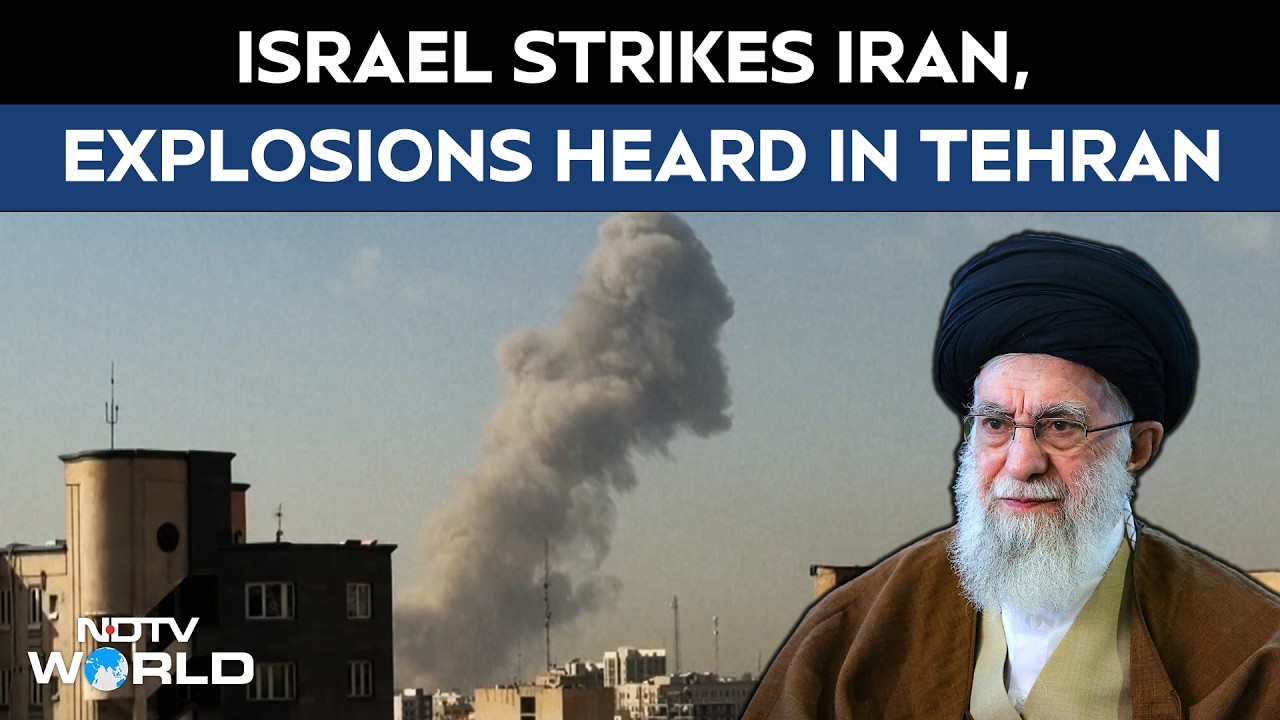 Israel Attacks Iran | Israel Strikes Iran After Weeks Of Warning, Explosions Heard In Tehran