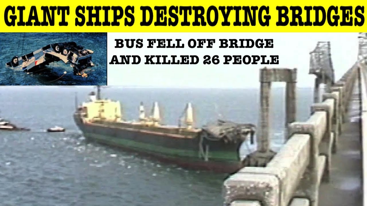 Top 10 Ships Crashing Into Bridges (SINKING & BRIDGE COLLAPSES)
