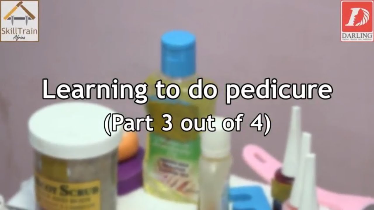#32 Learning to do Pedicure (Part-3) (English)