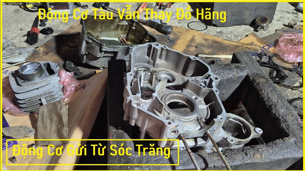 Làm Động Cơ Xe Wave 110cc Gửi Từ Sóc Trăng