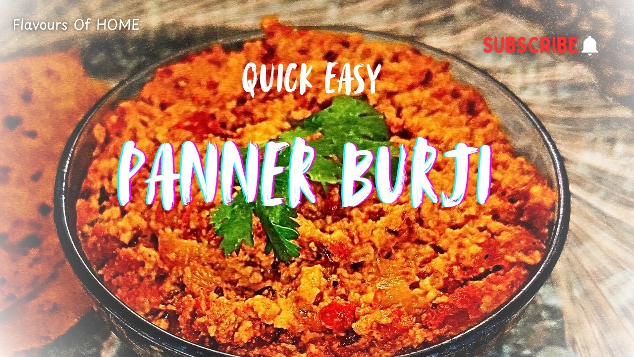 QUICK EASY PANNER BURJI || TASTY DRY PANNER BURJI