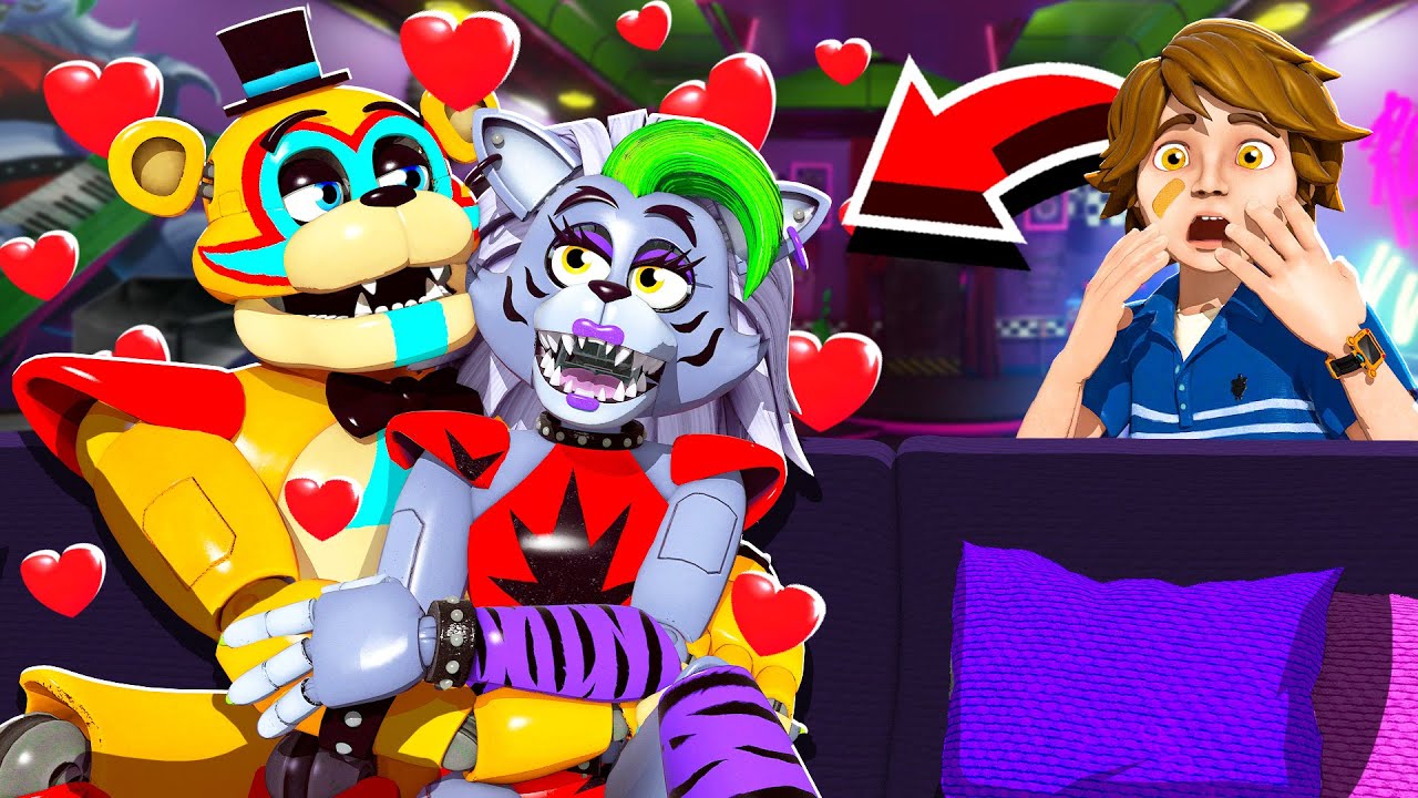 Roxanne Wolf & Glamrock Freddy’s ME TIME in FNAF Security Breach