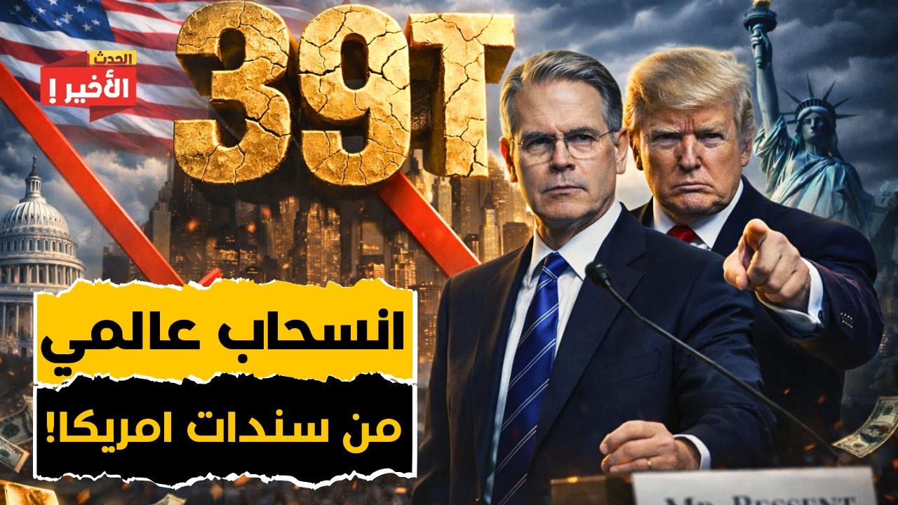 الدين الأمريكي يتجاوز 39 تريليون والدول تبدأ بيع السندات... ورسوم ترامب على وشك السقوط بحكم قضائي!