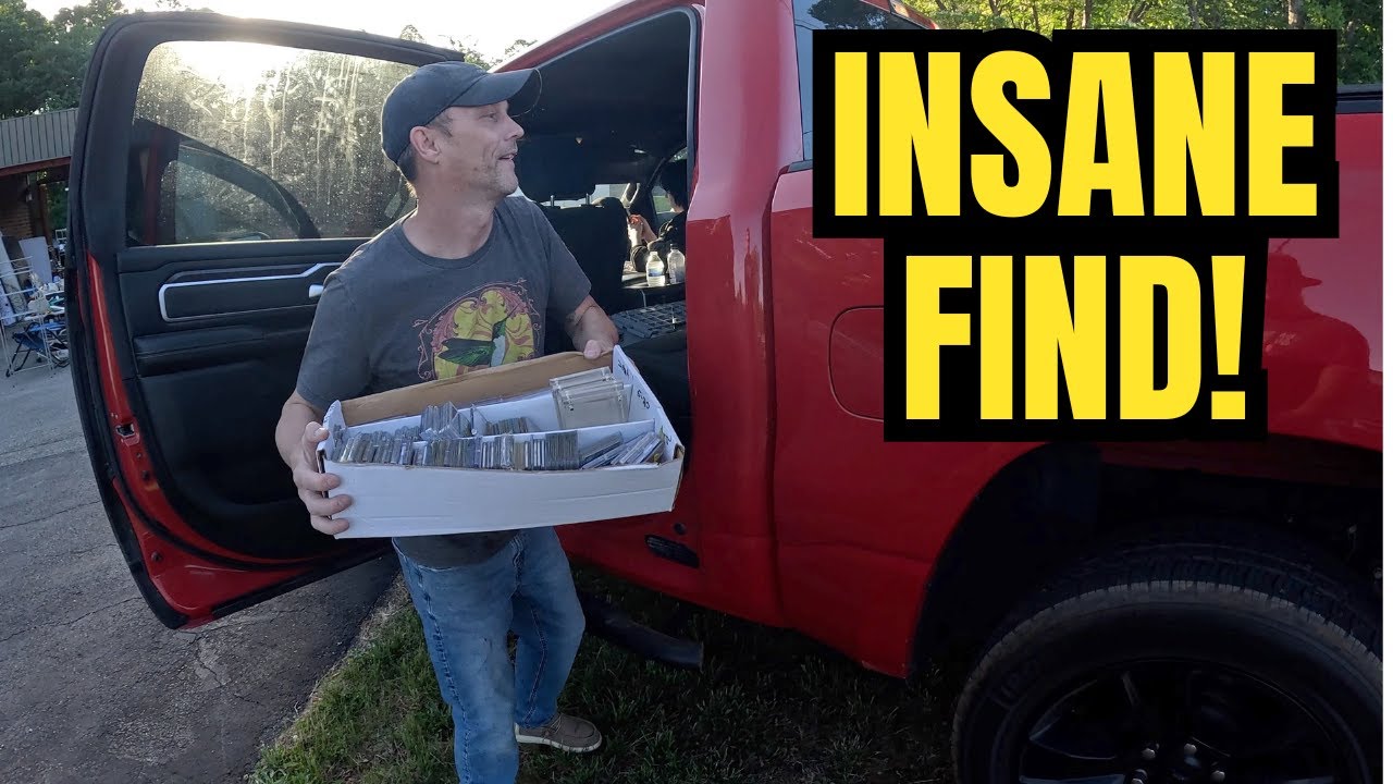 I Found a CRAZY Sports Card Collection on the Side of the Road!