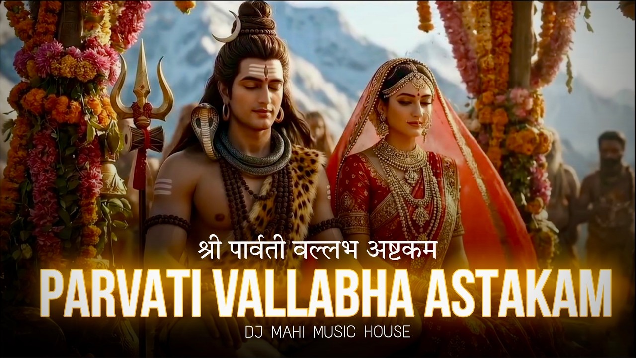 Parvati Vallabha Ashtakam | श्री पार्वती वल्लभ अष्टकम | Powerful Shiva Parvati Stotram | DJ Mahi