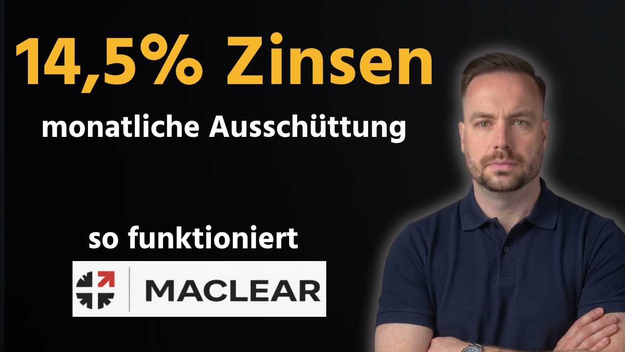 14,5% Rendite monatliche Aussch&uuml;ttung - so funktioniert MacLear