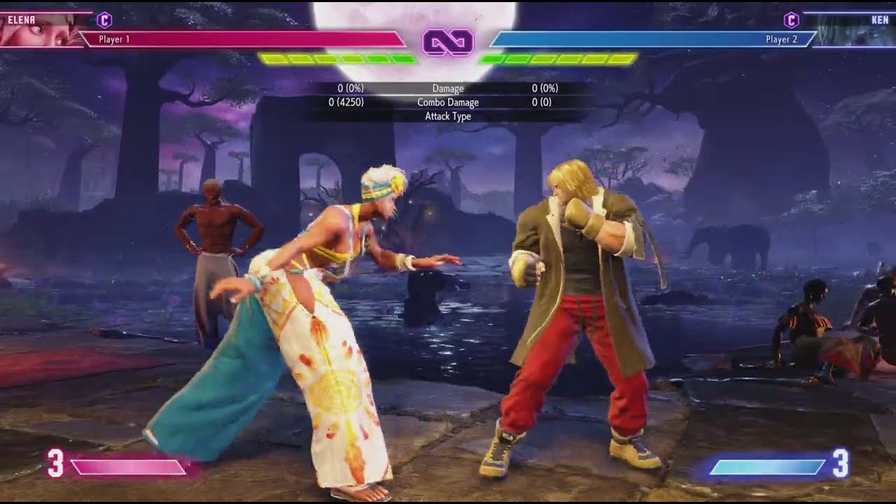 Elena punish combos - Street Fighter 6
